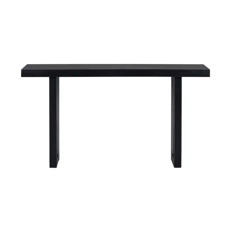 Tavolo Consolle – Nero / Grigio / Naturale / Blu Scuro, Stile Minimalista