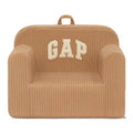 Delta Children Gap Cozee Ribbed Velour Chair, Beige