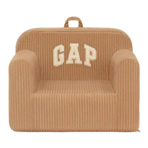 Delta Children Gap Cozee Ribbed Velour Chair, Beige