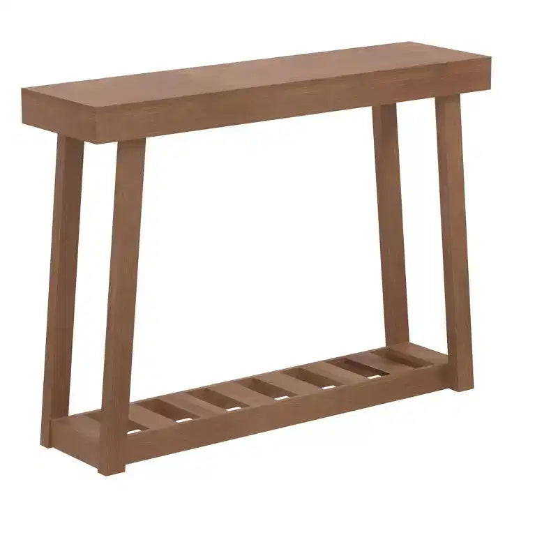 Consolle Amber Walnut & Oslo Oak con ripiano inferiore, 1 pezzo