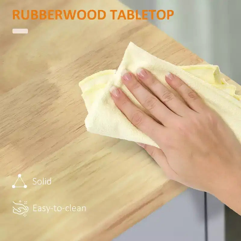Carrello da cucina mobile grigio/bianco con cassetto, armadietto e portasciugamani – Monouso