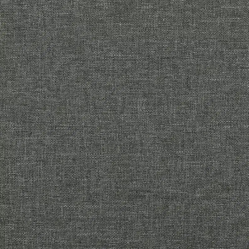 Struttura letto King a piattaforma in grigio scuro, imbottita, 2 persone