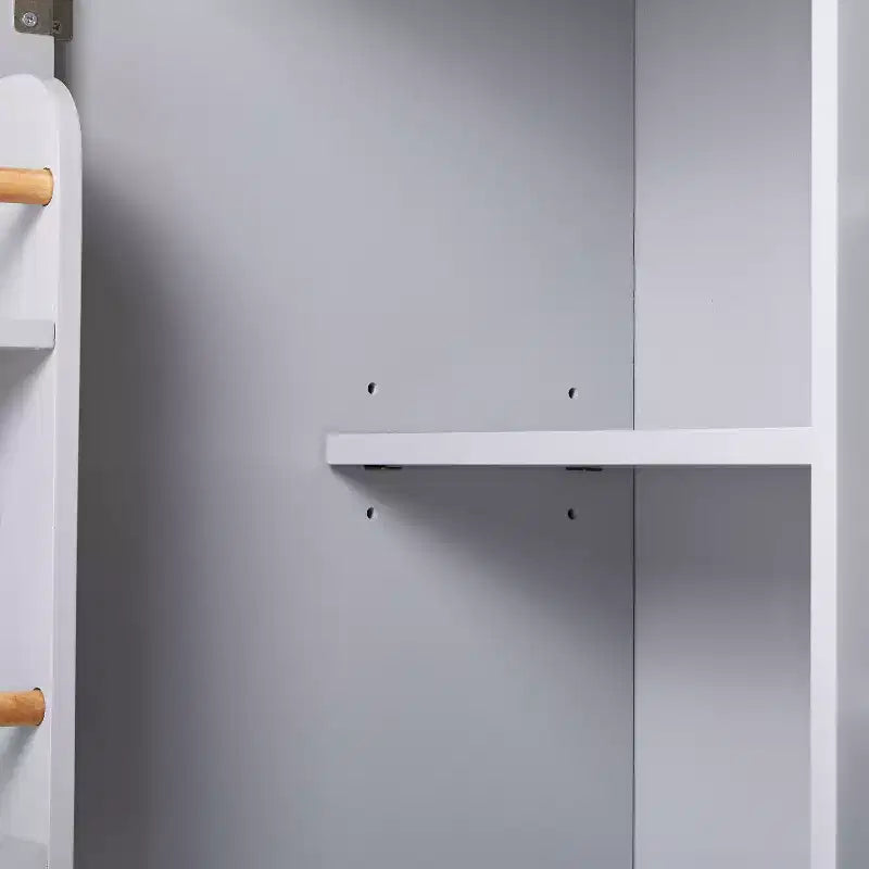 Carrello da cucina in stile rustico con isola su ruote, grigio/bianco, per uso singolo